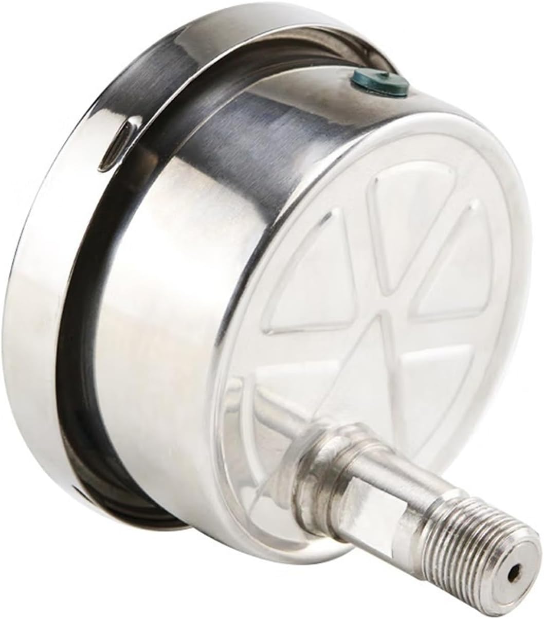 YE-60BFZ/100BFZ Stainless Steel Diaphragm Pressure Gauge Micro Pressure Gauge kPa Gauge barometric Pressure Gauge dial 10 cm M20*1.5 Thread(0-40kpa)
