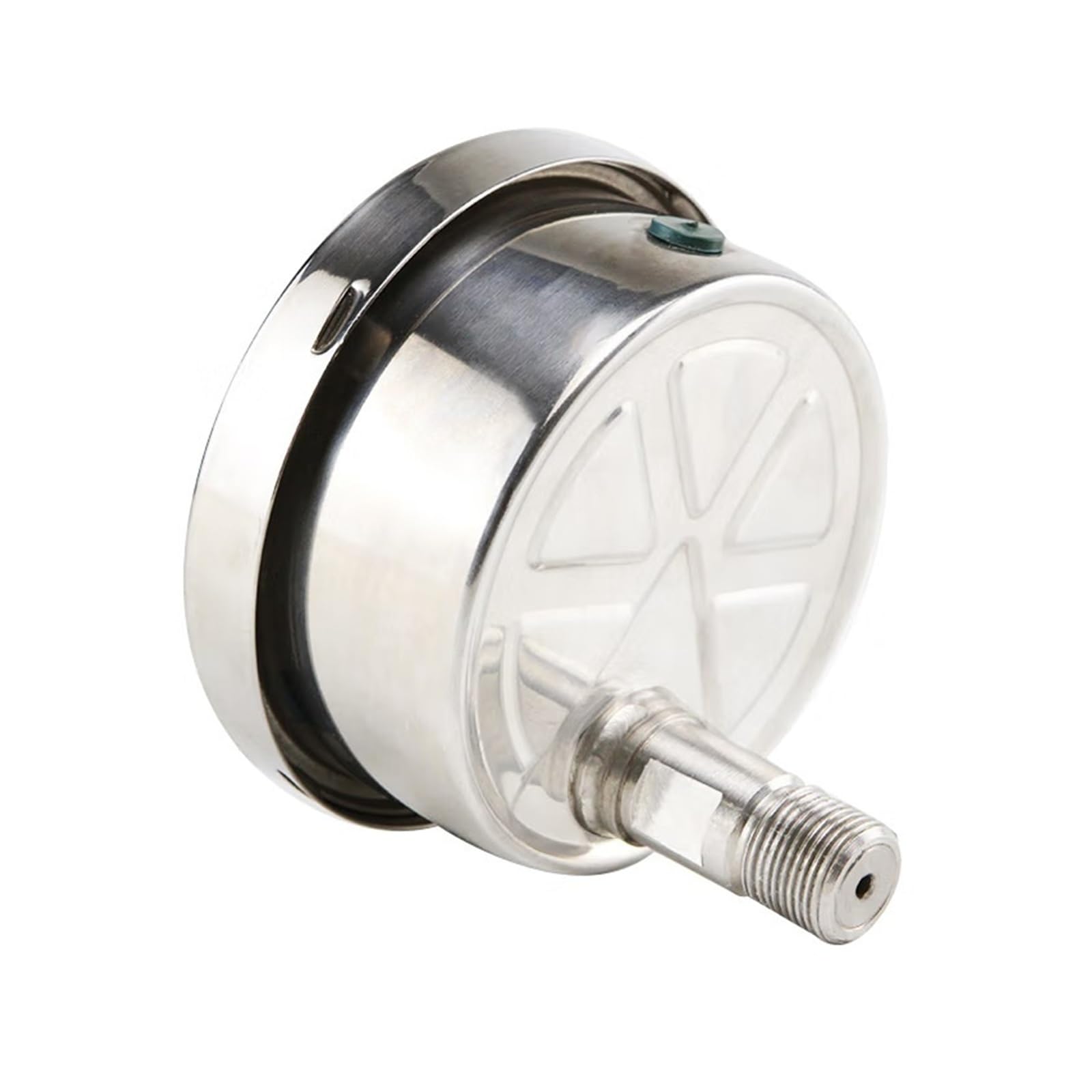 YE-60BFZ/100BFZ Membran-Manometer aus Edelstahl, Mikro-Manometer, kPa-Manometer, barometrisches Manometer, Zifferblatt 10 cm, Gewinde M20 x 1,5 (0–25 kPa)