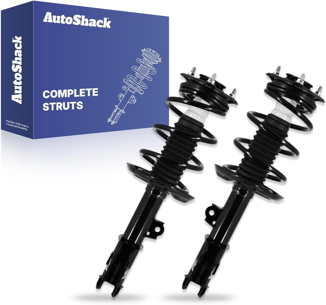 AutoShack Front Complete Strut & Coil Spring Left & Right Replacement for 2018-2022 Toyota C-HR 2-PC Set