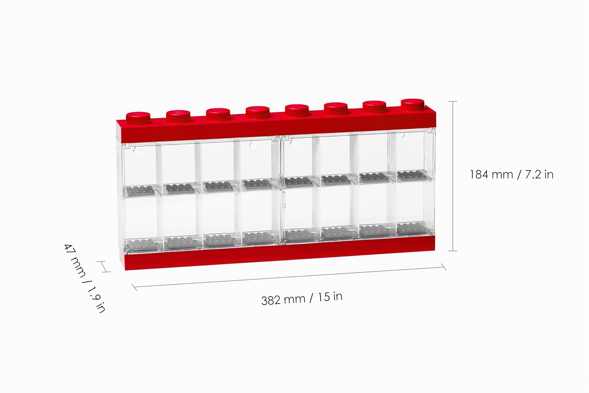 Room Copenhagen - 40660001 - Présentoir De 16 Figurines - Lego - Rouge