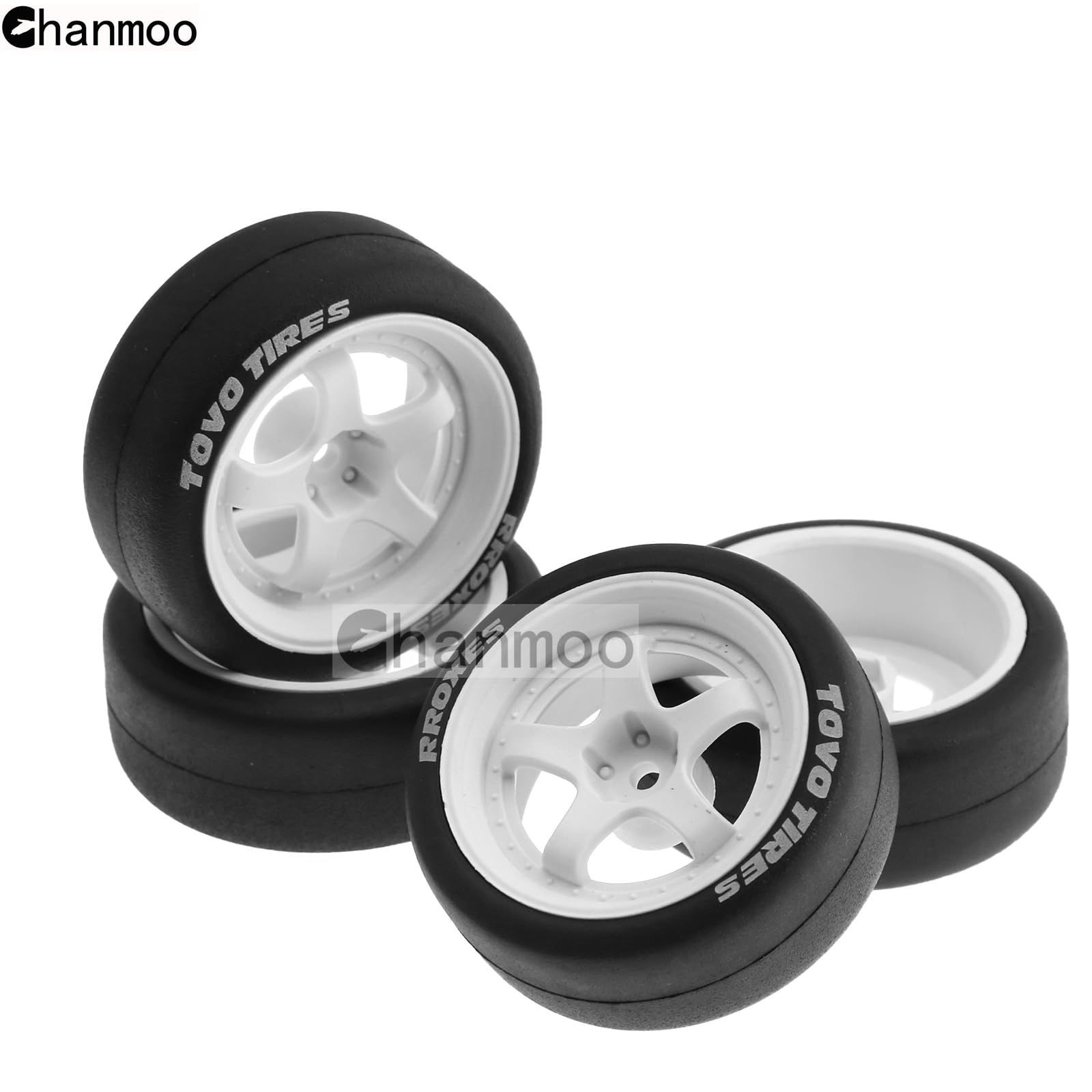 Amazon | Chanmoo 1/10 RC ラリー ドリフトタイヤとハードプラスチック