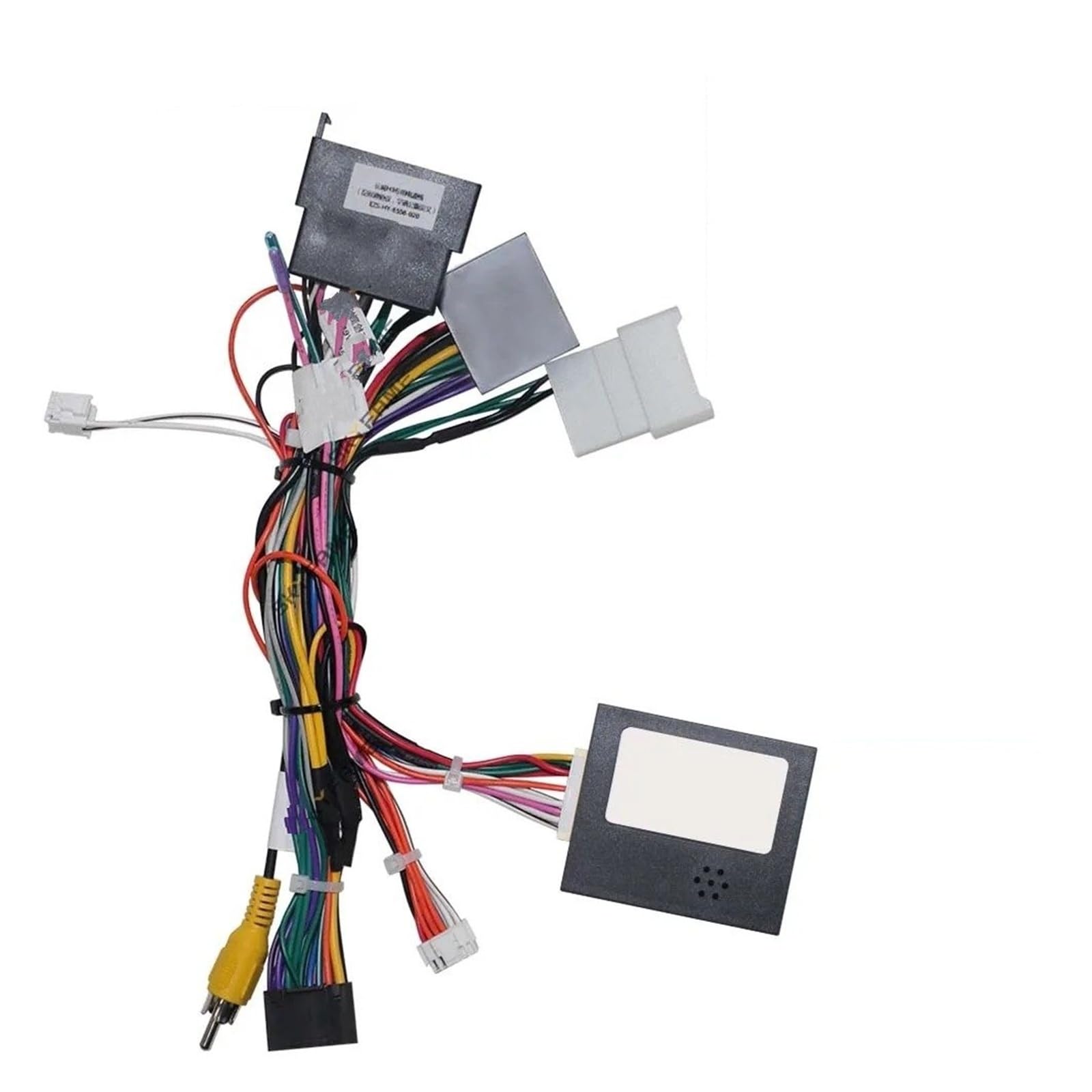 Mascherina Autoradio Cornice Stereo 16Pin per Grande per Parete per Haval H3 HY-GW-05 OD-GRW-05 Auto Cablaggio Adattatore Canbus Box Decoder Android Radio Cavo Alimentazione
