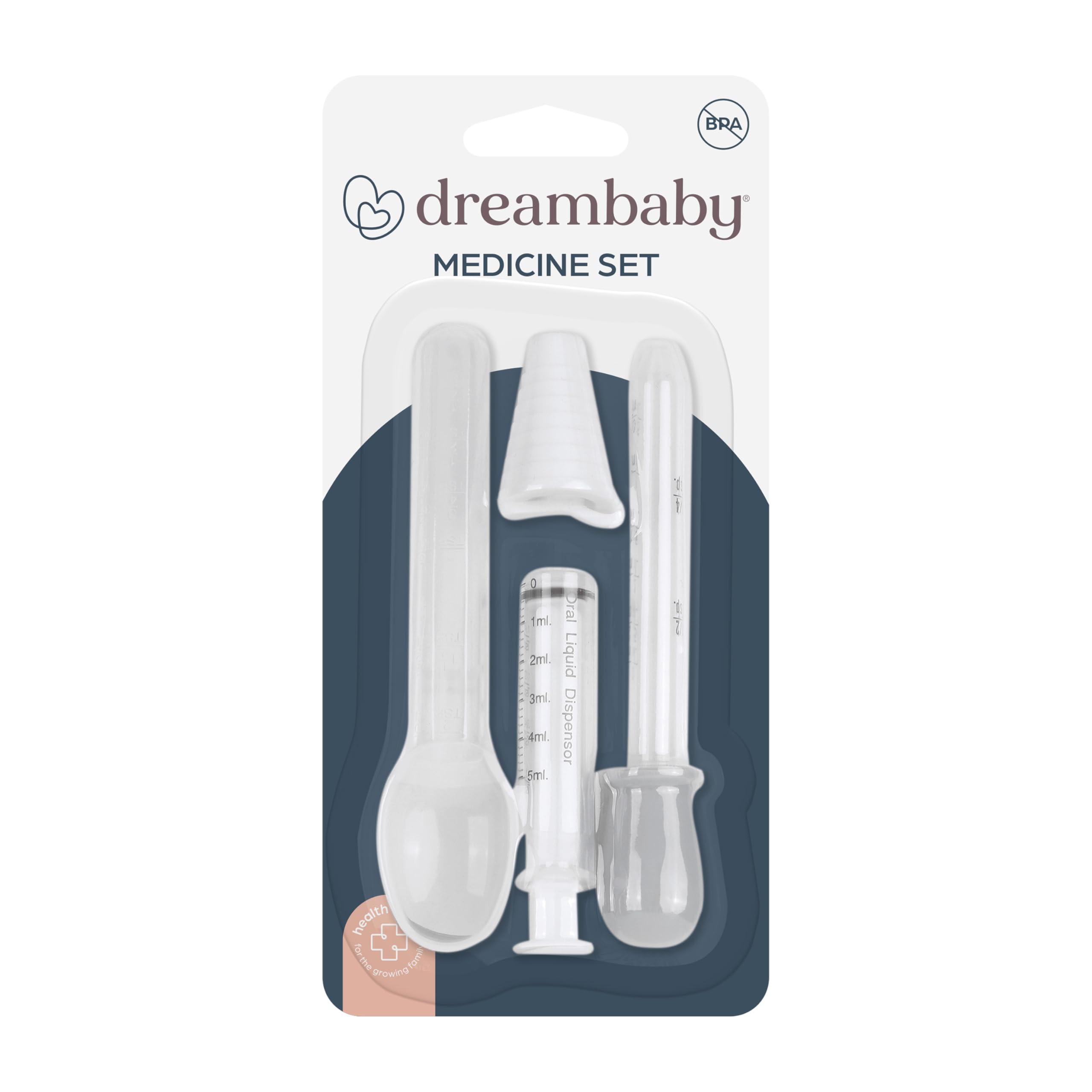 Dreambaby Medicine Set Blue/Clear