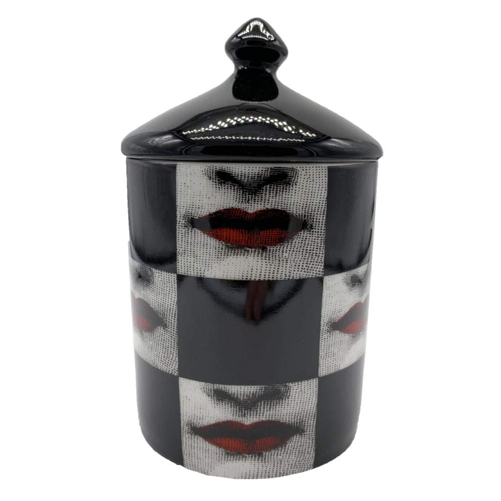 Rustic Candle Holders Pillar Cavalieri Jar Candle Holder Handmade Candles Jar Lina Face Ceramic Jar Decoration Tema E Variazioni-03