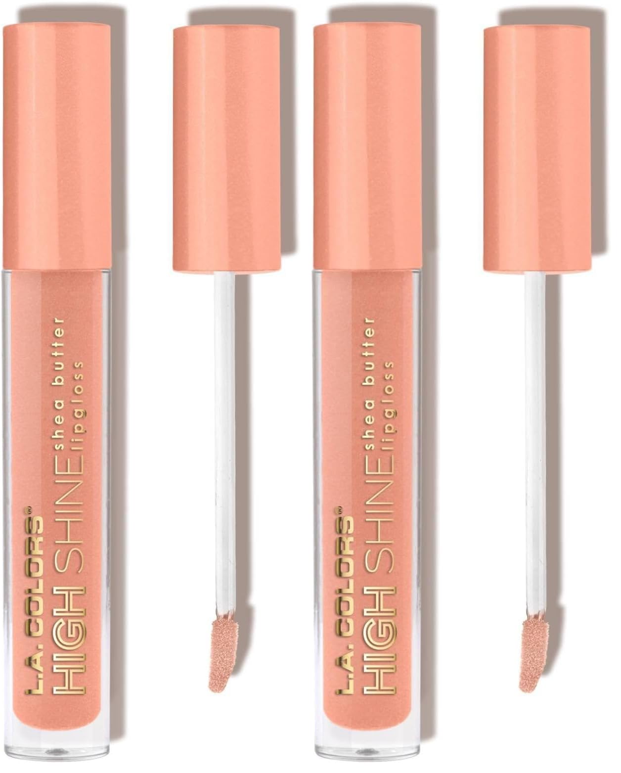 L.A. COLORS High Shine Lipgloss, Wink CLG950 (Pack of 2)