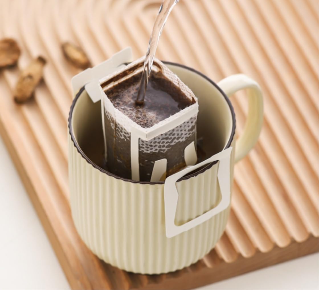 Tazza Cappuccino, Tazze Tazza Tazza in Ceramica a Righe in Rilievo Tazza da Bere per la casa Tazza da caffè per Ragazza Tazza da tè per Ufficio Semplice Tazze da caffè Moka(B)