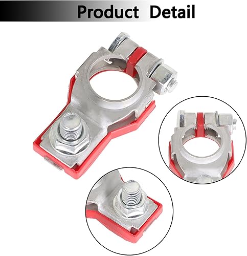 Miniatura 5 de waltyotur Terminal de extremo de cable de batería Reemplazo positivo para Lexus Infinity Nissan Toyota 90982-05035 24340-7F000