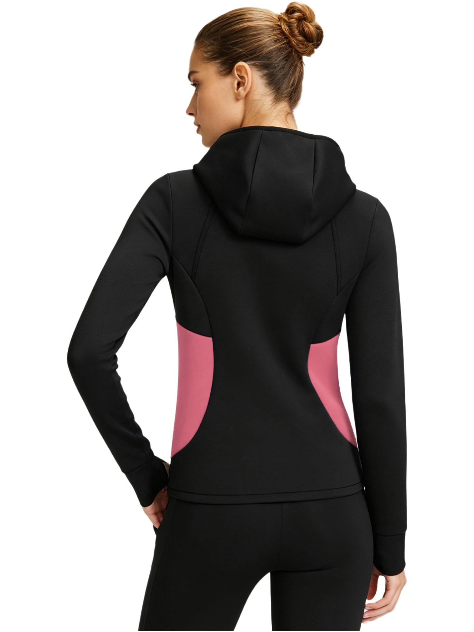 ranrann Mujer Blusa Deporte Chaqueta Térmica Fitness Pesca Impermeable