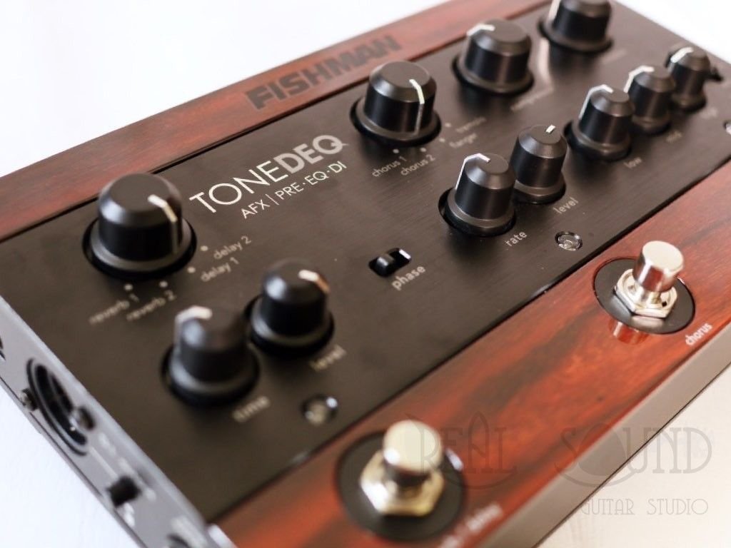 Amazon.co.jp: FISHMAN FX ToneDEQ AFX Preamp, EQ and DI with Dual