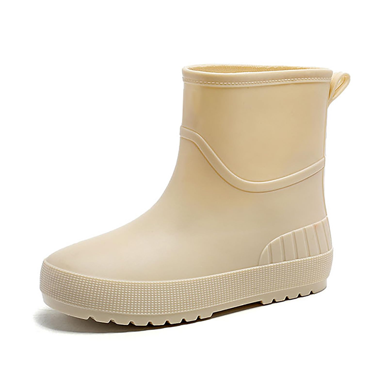 Botas de agua para mujer, botas de lluvia impermeables, botines de goma, botines de agua, botines de lluvia, antideslizantes, Wellington, botas de jardín, botas de goma para exteriores, botas de goma