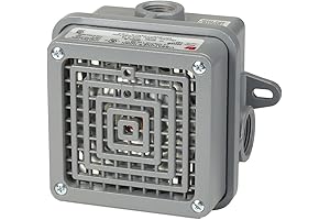 Federal Signal Corporation 350WB-120 Vibratone Electro-Mechanical Horn with Weatherproof Back Box, Wall...