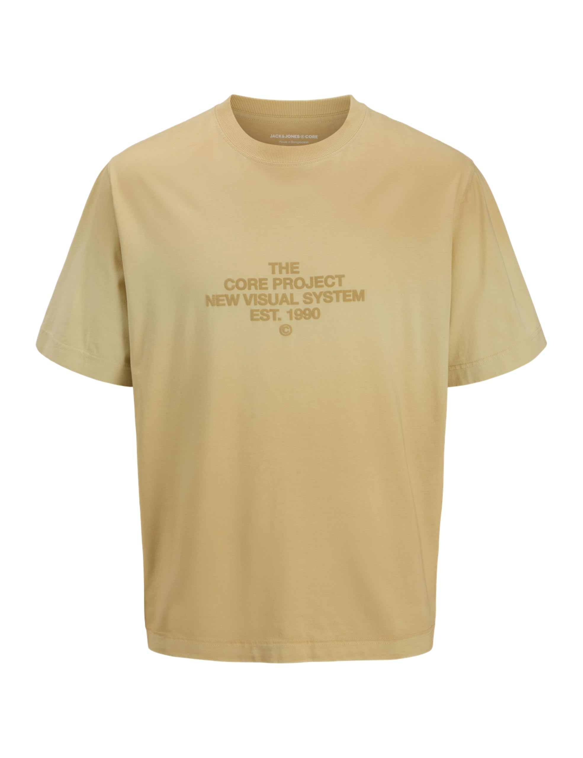 JACK & JONES Jcohorizon Fade Spray Tee SS Crew Jnr, Sea Mist, 16 Years