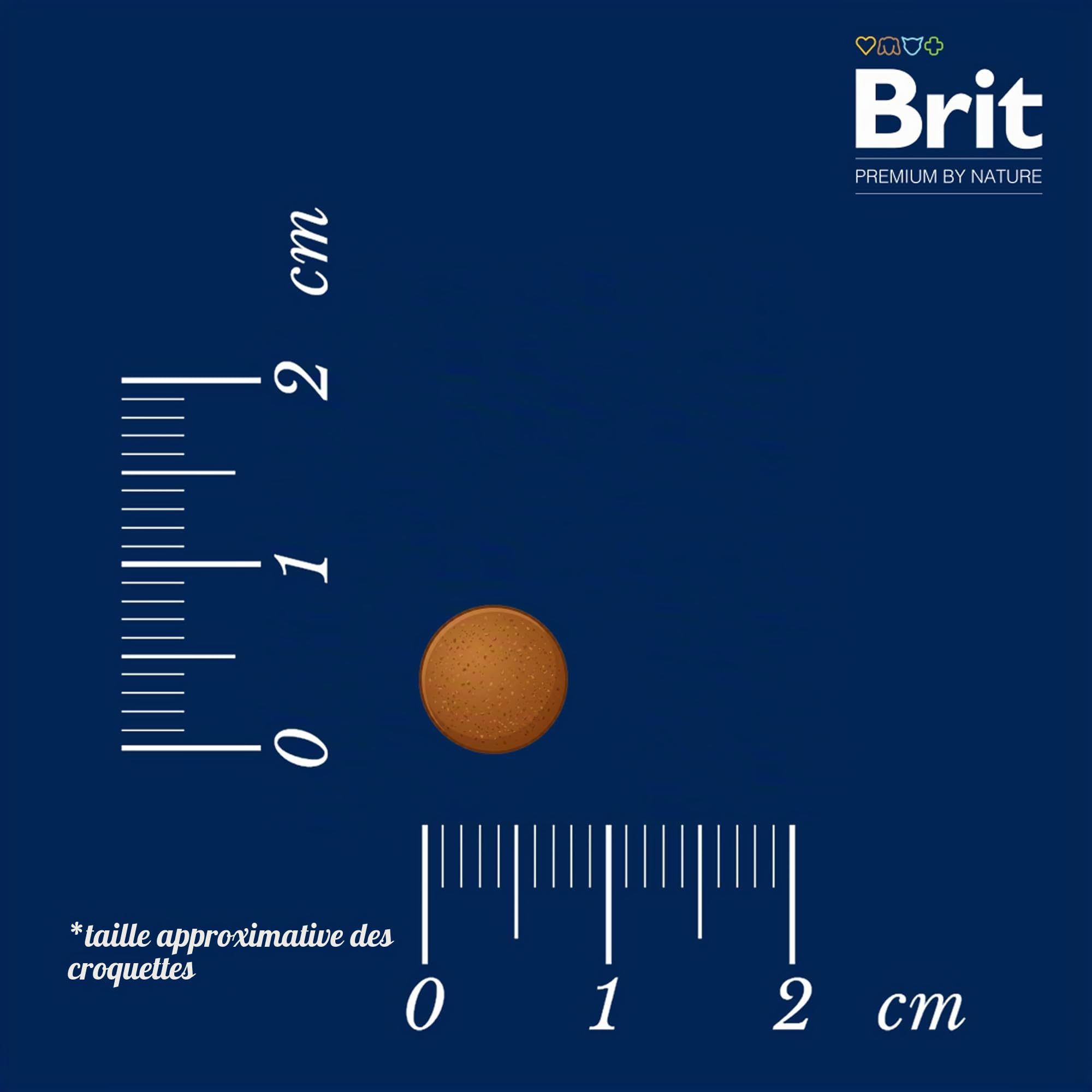 BRIT Premium Croquette pour Chien Adulte 8 kg Taille S
