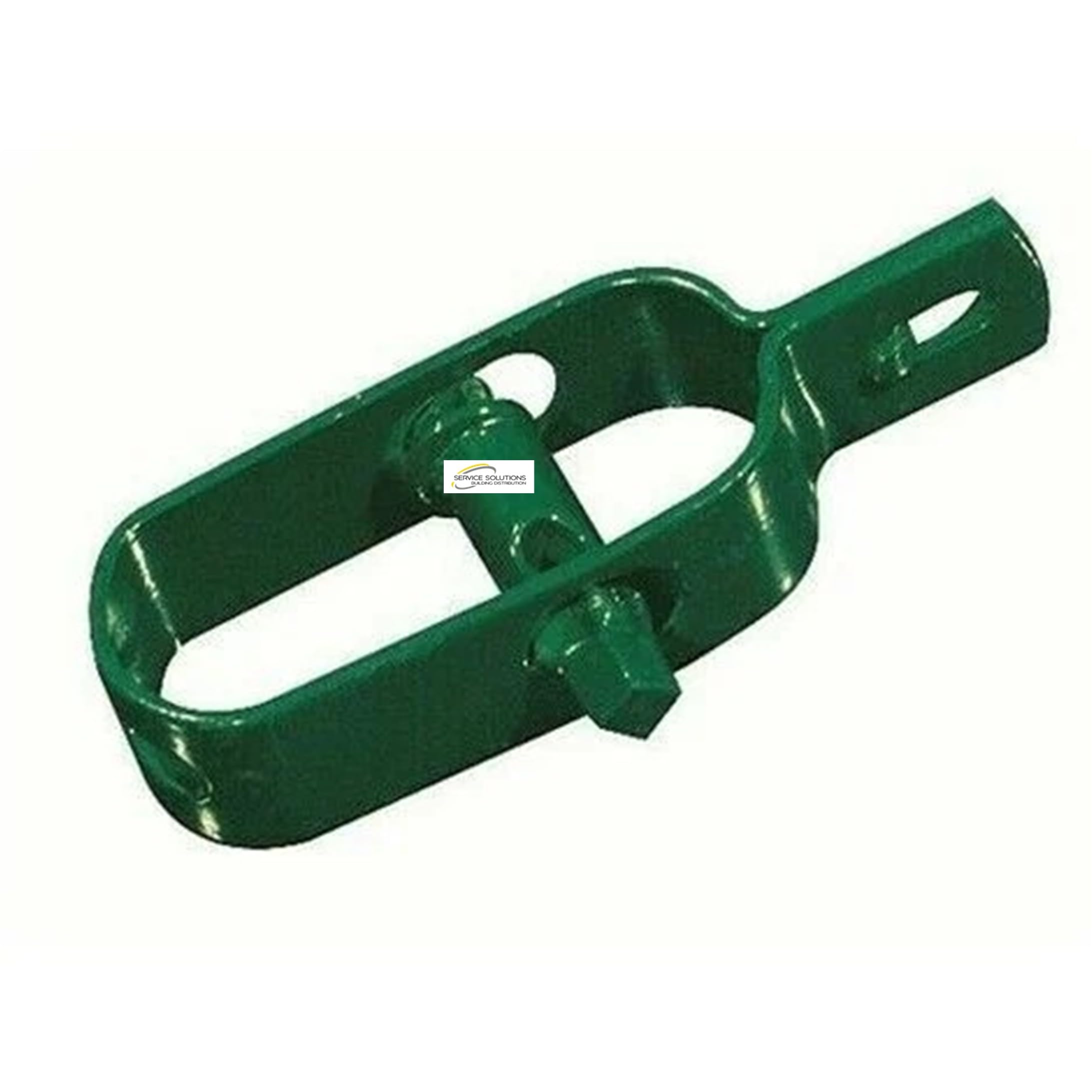 SERVICEWEBSHOP | Kit Tiranti Tendifilo in Acciaio Zincato Verde – Per Recinzioni, Filo Tensionato, Reti Metalliche, Giardino, Stendibiancheria – Resistenti e Facili da Installare (10 PEZZI)