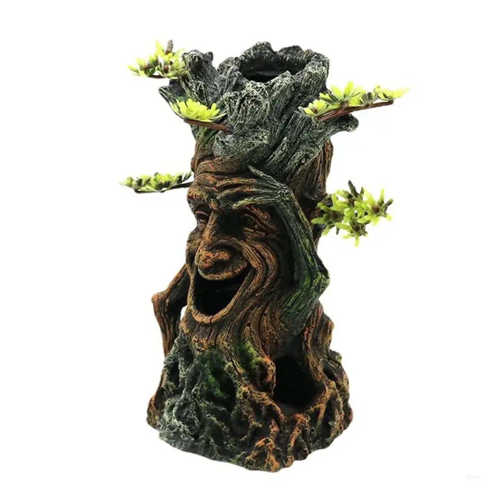 Generico Tronco e Radici Resina Grotta Decor for acquari Acqua Dolce | Gli spazi tra le radici intrecciate formano rifugi di riposo indipendenti for piccoli pesci d'acquario