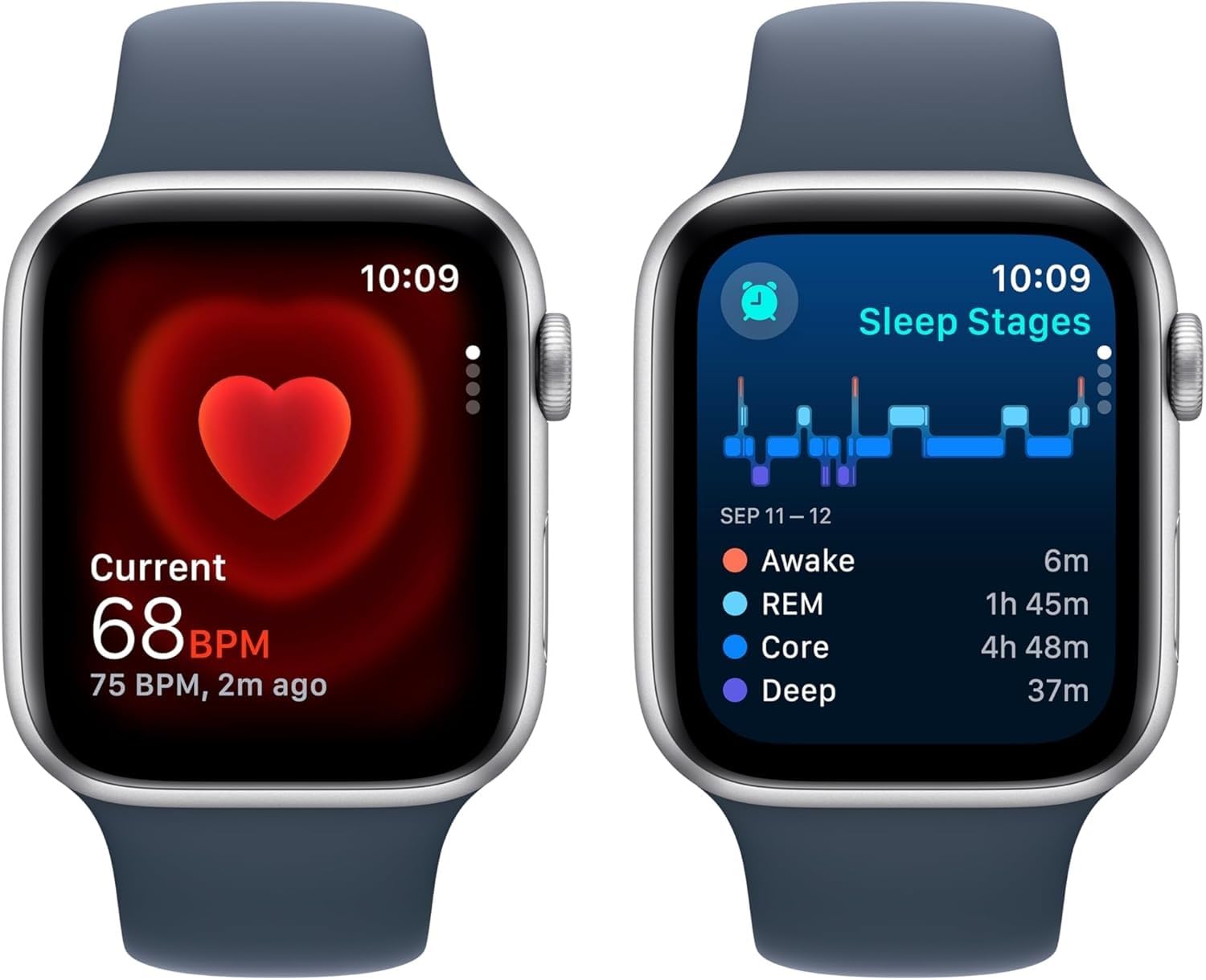 Amazon.com: Apple Watch SE (2nd Gen) [GPS 40mm] - Silver Aluminum