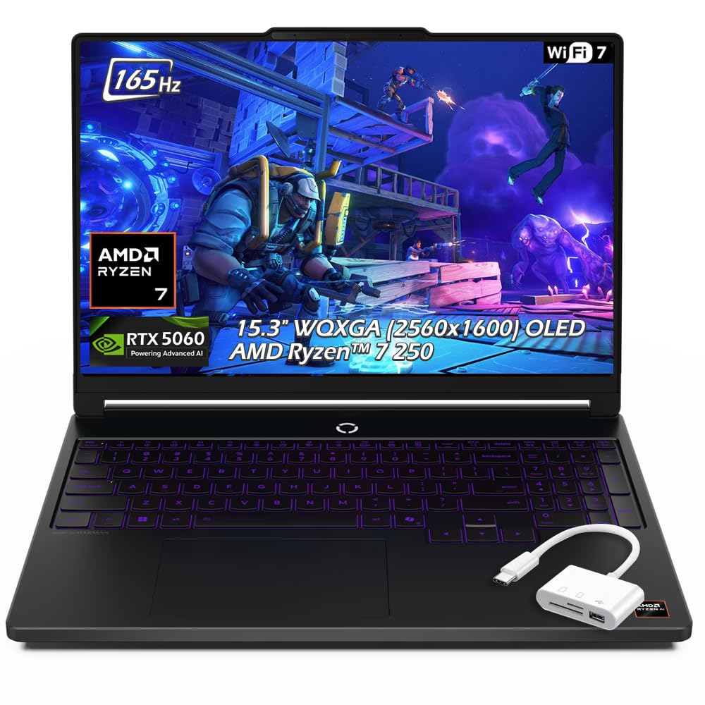 Amazon.com: Lenovo Legion 5a 15.3 RTX 5060 8GB GDDR7 Gaming Laptop