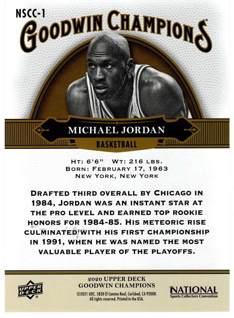 Amazon.com: 2021 Upper Deck Goodwin Champions VIP National Sports