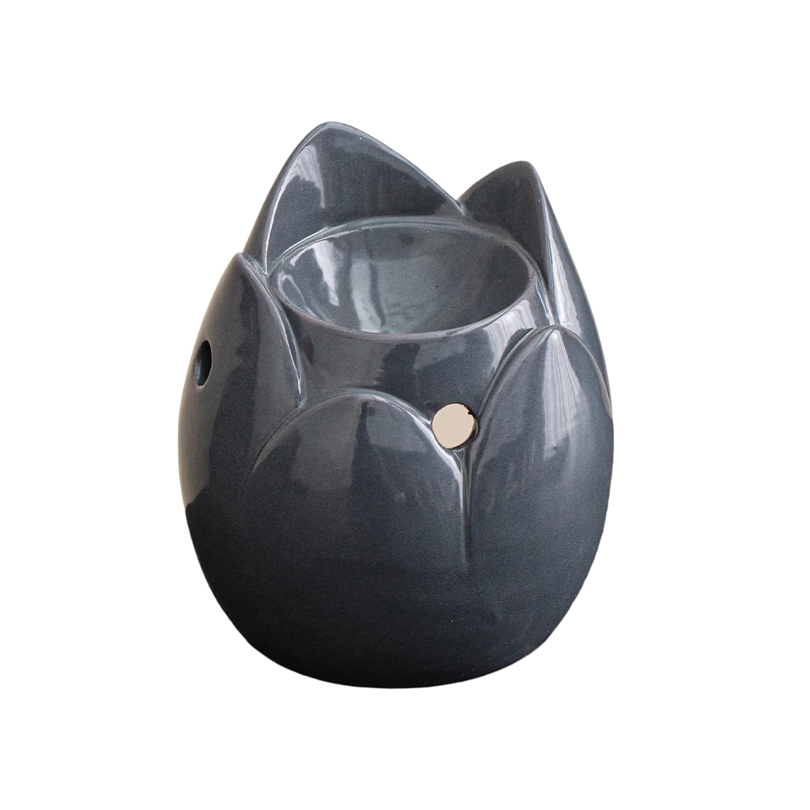 Shape Tealight Holder and Essential Oil Diffuser Burners Ceramic Scented Stove for Relaxing Space Tealight Holder