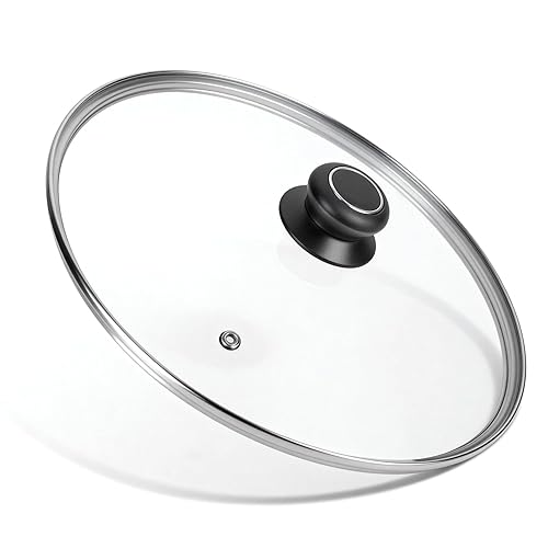 12 Inch Tempered Glass Lid for Frying Pan & Skillet