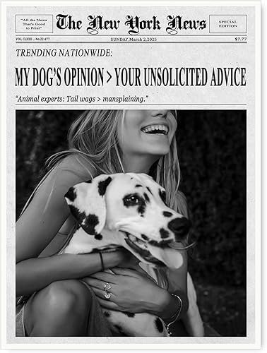 Miniatura 1 de Póster de tipografía y periódico de los años 70 en blanco y negro para pared de galería, dormitorio moderno o apartamento retro feminista,