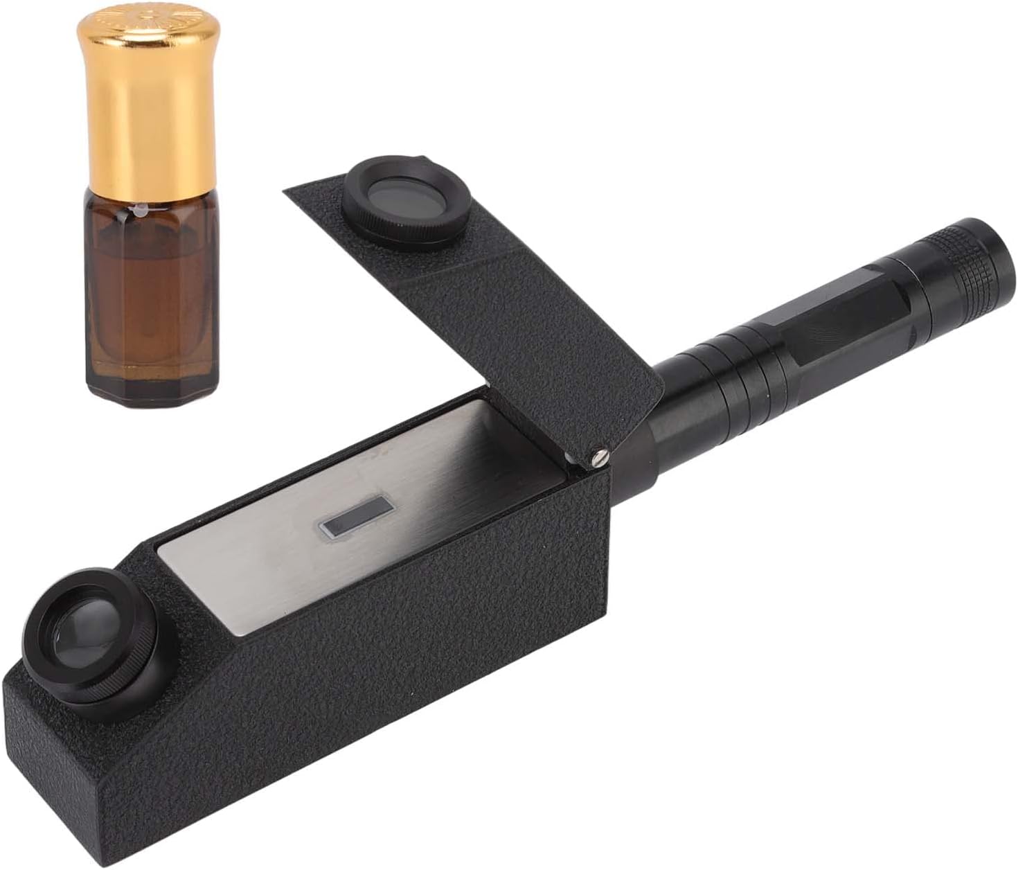 WOOXGEHM Jewelry Refractometers, Portable and Lightweight 1.30 to 1.81 Professional