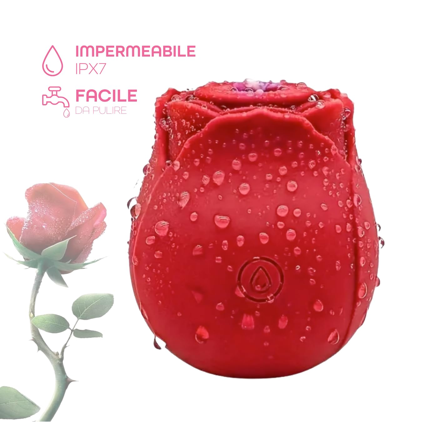 doyouerotic - Clit Sucker Vibrator Clitoral Stimulator Rose Shape with 10 Suction Modes and Vibration Sex Toy for Women Made of Waterproof Medical Silicone USB Rechargeable Silent : Amazon.it: Health & Household doyouerotic - Clit Sucker Vibrator Clitoral Stimulator Rose Shape with 10 Suction Modes and Vibration Sex Toy for Women Made of Waterproof Medical Silicone USB Rechargeable Silent : Amazon.it: Health & Household