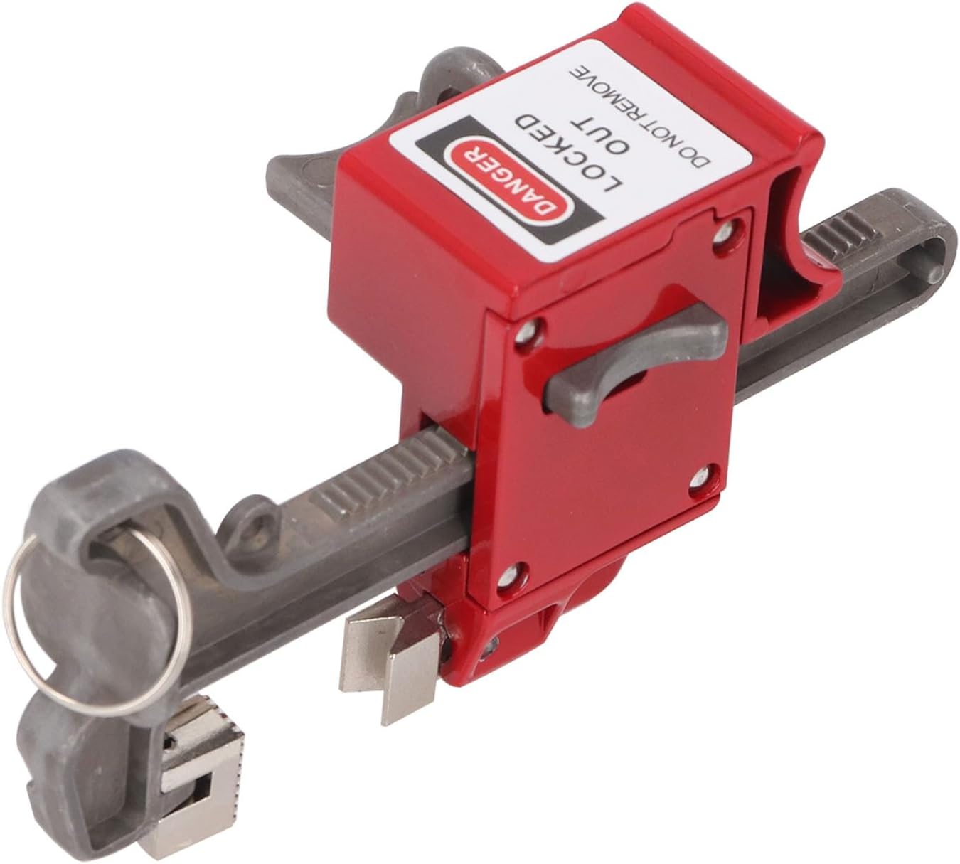 Compatible with Ball Valve Lockout Device, Handle On Industrial Faucet Locks with 3Pcs Tagout Tags, Safety Water Lock for DN8‑DN100 Pipe Diameter