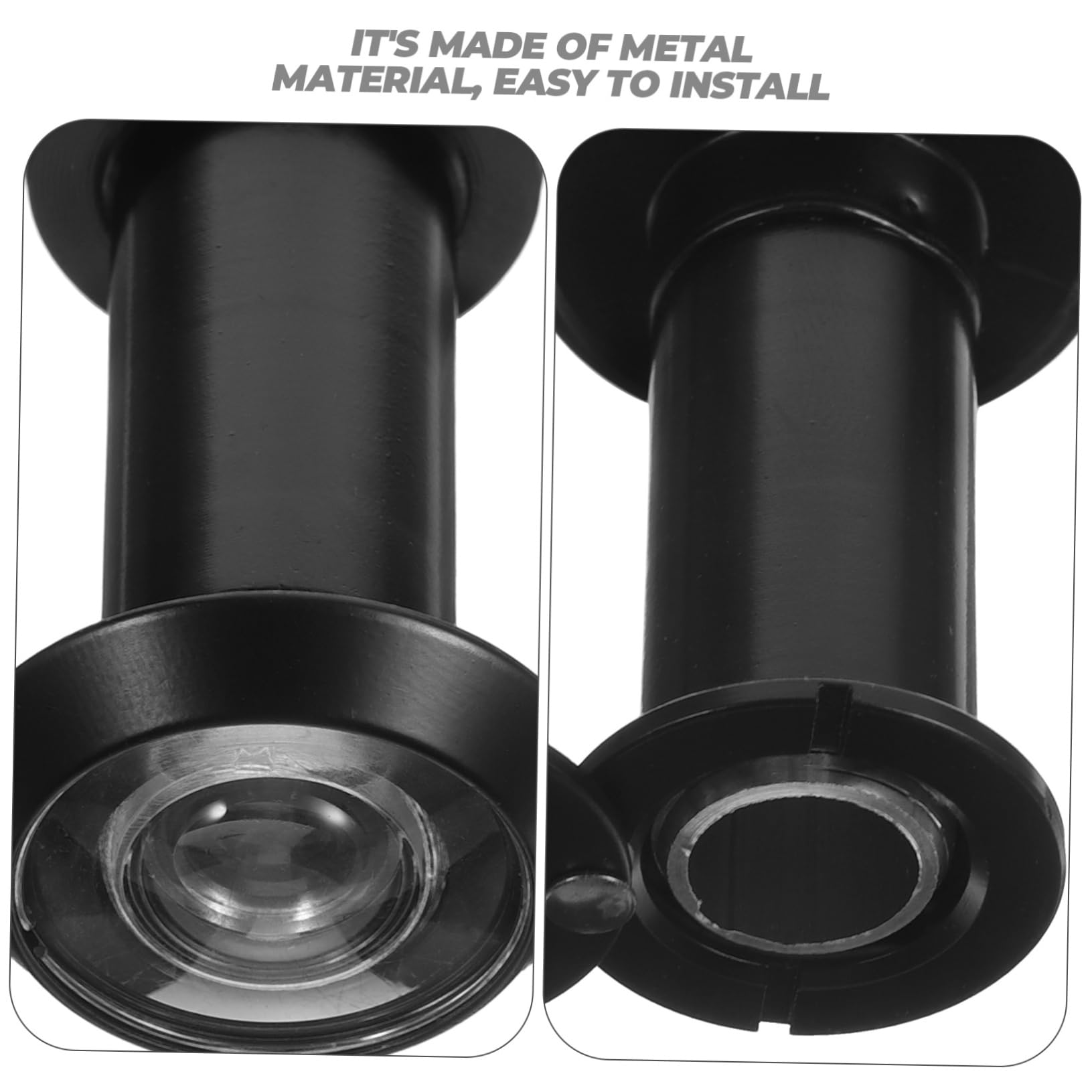 KONTONTY an Intrusion Door Viewer with Privacy Peephole Viewer Door Eye Viewer Door Viewer Replacement Part Door Viewer Adjustable Door Peephole Furniture Door Visible Copper - Image 4