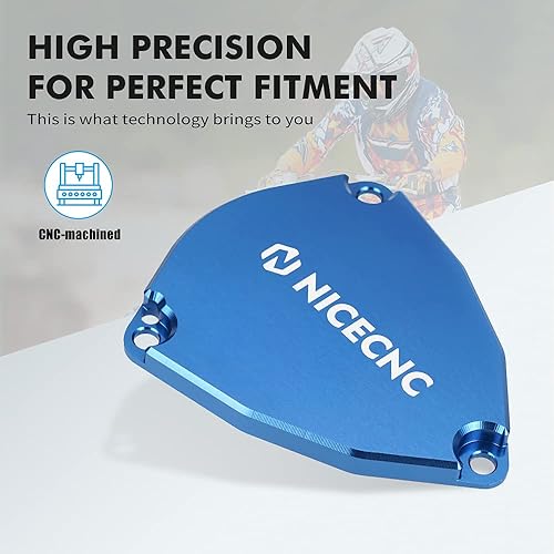 Miniatura 8 de NICECNC Soporte de palanca de cambios azul y cubierta protectora Acelerador compatible con Yamaha Raptor 700 700R