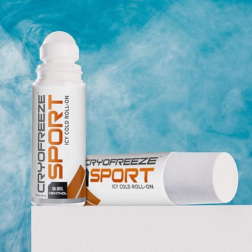 Miniatura 5 de OMAX CryoFreeze Mentol Roll On, artritis, espalda, músculos y articulaciones, fabricado en Estados Unidos (3 onzas líquidas)