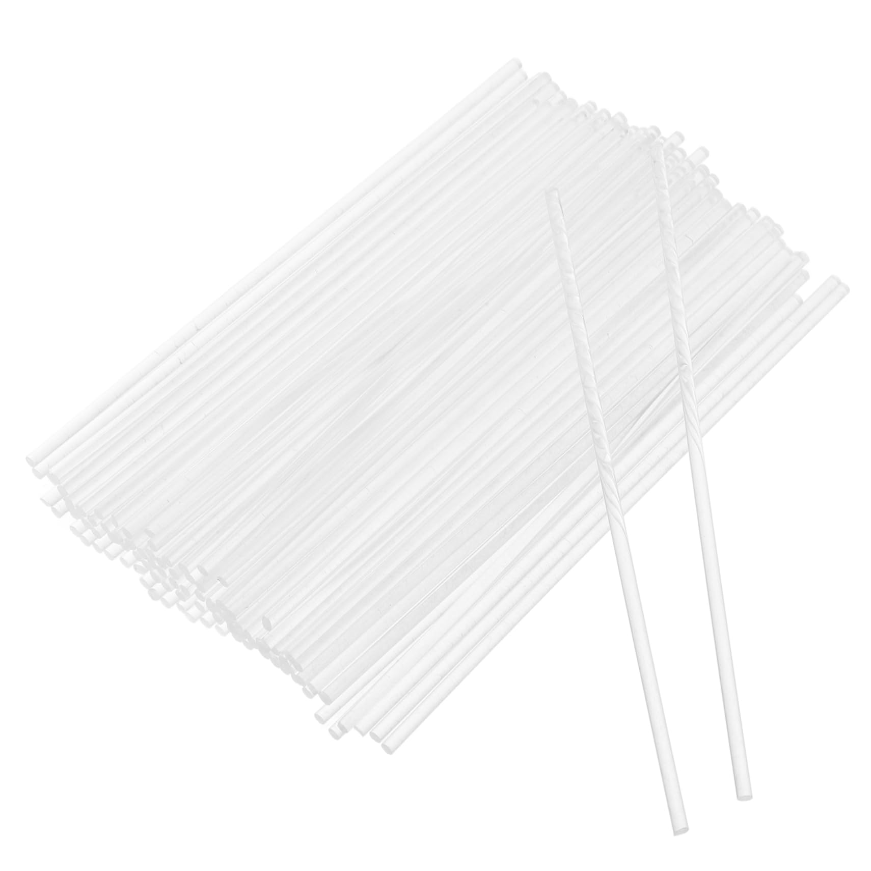 Cabilock 100pcs Acrylic Lollipop Sticks for Cake Pops Candy Making and Party Favors DIY Dessert Sticks for Weddings Halloween Christmas Celebrations