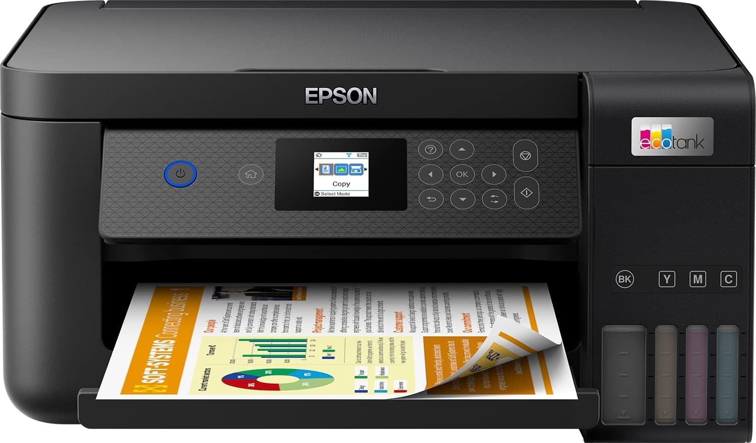 Epson Ecotank L4260 A4 Wi-Fi Duplex All-in-One Ink Tank Colour Printer - 3 Year Warranty, Black