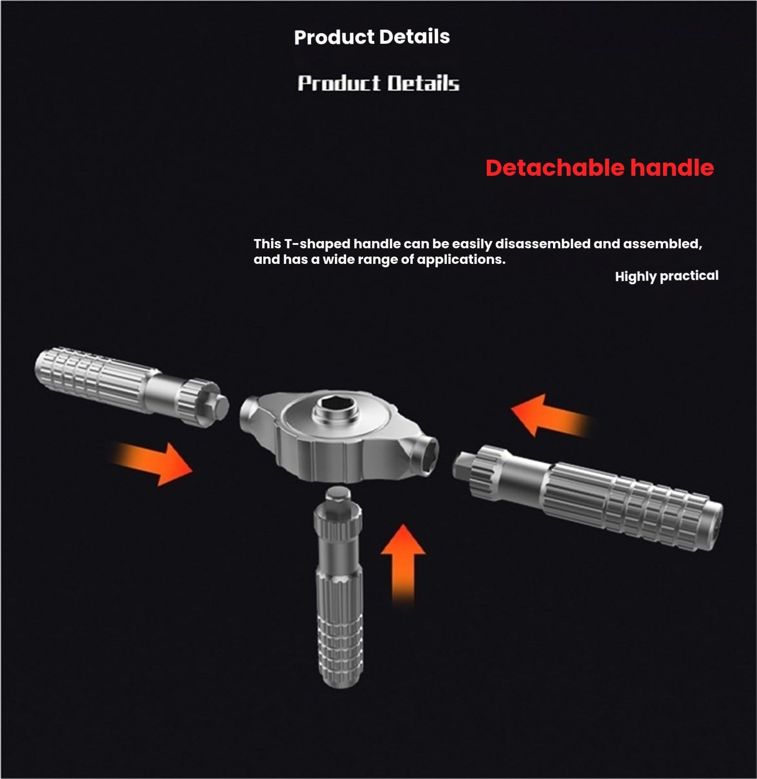Magnetic Ratchet Screwdriver Set 40-in-1 DIY Tool Kit with Detachable T-Handle Interchangeable Bits Multipurpose Precision Repair Tool for Computer Furniture Electronics Bicycle Home Assembly