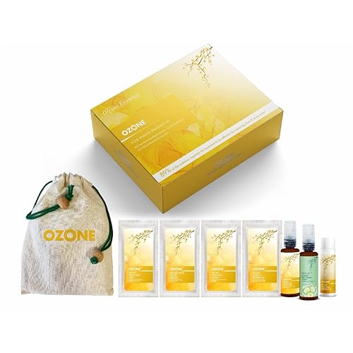 OTAA - Kit de tratamiento facial curativo para el acné, para piel grasa, acné, espinillas, brillo natural. Enriquecido con ingredientes 100%