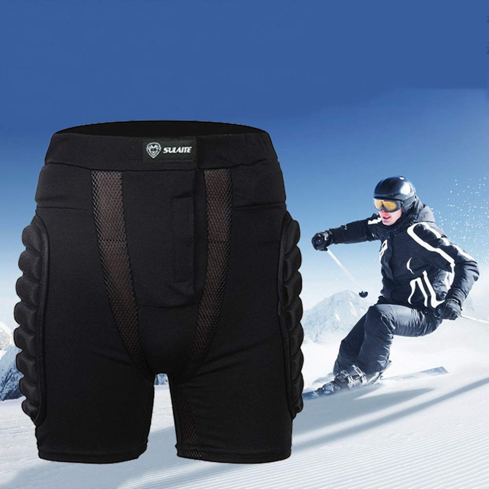 Pantalones cortos deportivos acolchados protección cadera impacto pantalones cortos resistencia a la caída equipo protector para esquí hielo patinaje snowboard