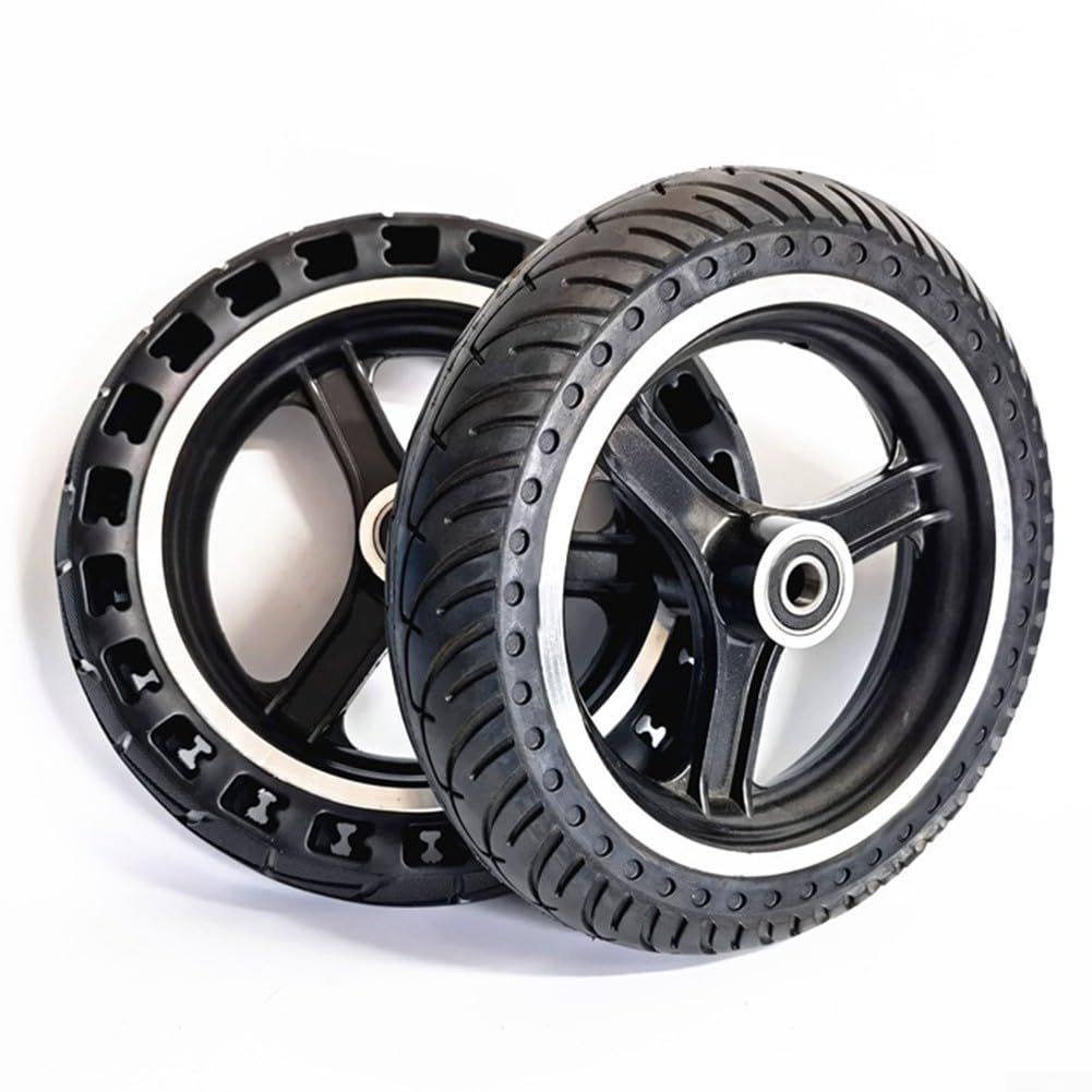 Rueda sin cámara de 8,5 x 2, opción confiable para Scooter eléctrico, llanta sólida sin neumáticos, Rueda Completa con Conjunto de buje (A 12 mm)