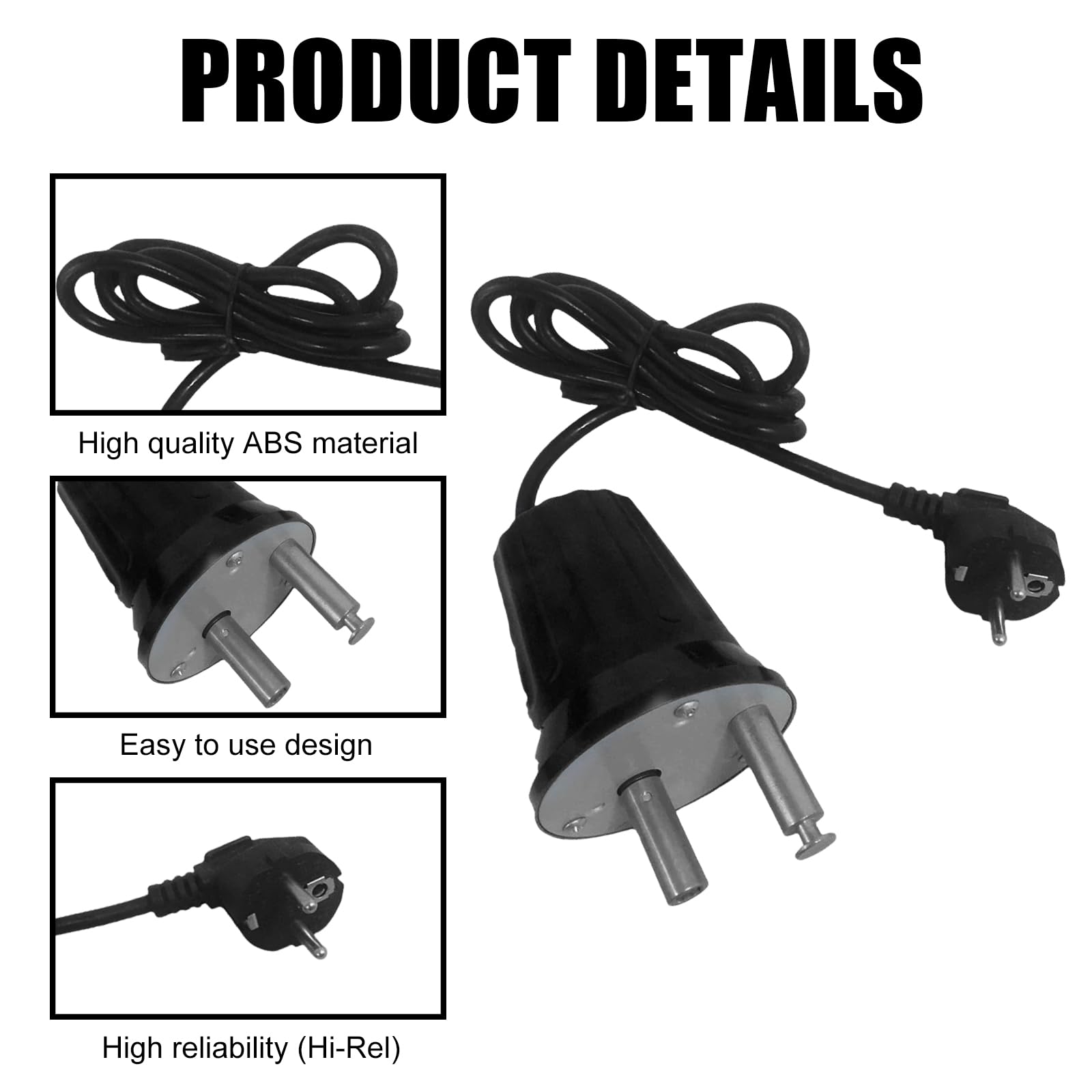 Motore elettrico per barbecue, motore in ABS, DC 220 V-240 V, per esterni, accessorio per barbecue, rotatore, per barbecue in cipriota FD801B