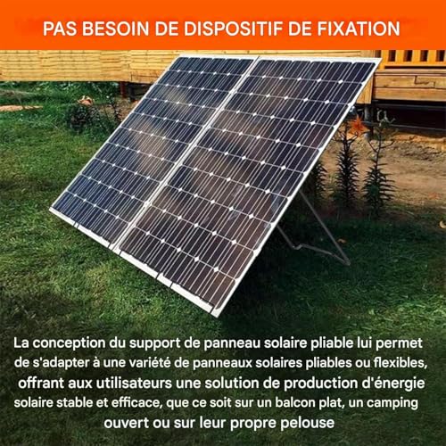Support de Panneau Solaire en Structure Métallique Haute Résistance - 3