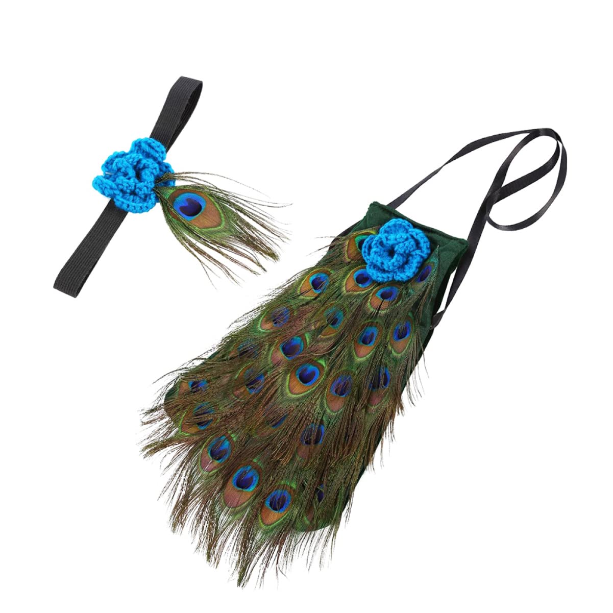 Kisangel Conjunto De 2 Piezas De Ropa para Bebé Recién Nacido Disfraz Accesorios De Fotos Delicado para Vestir A Diario.