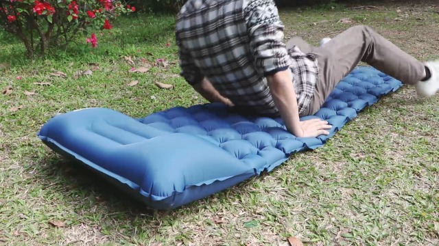 Amazon | エアーマット GEKETY 【約10CM厚さ】 キャンプ マット