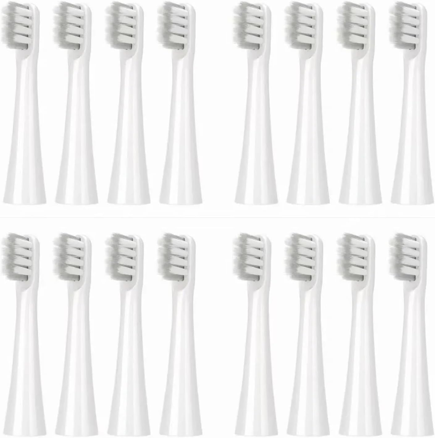 Compatible for Soocas Electric Toothbrush, 4 to 16 Pack Replacement Heads with Soft Bristles(16PCS)