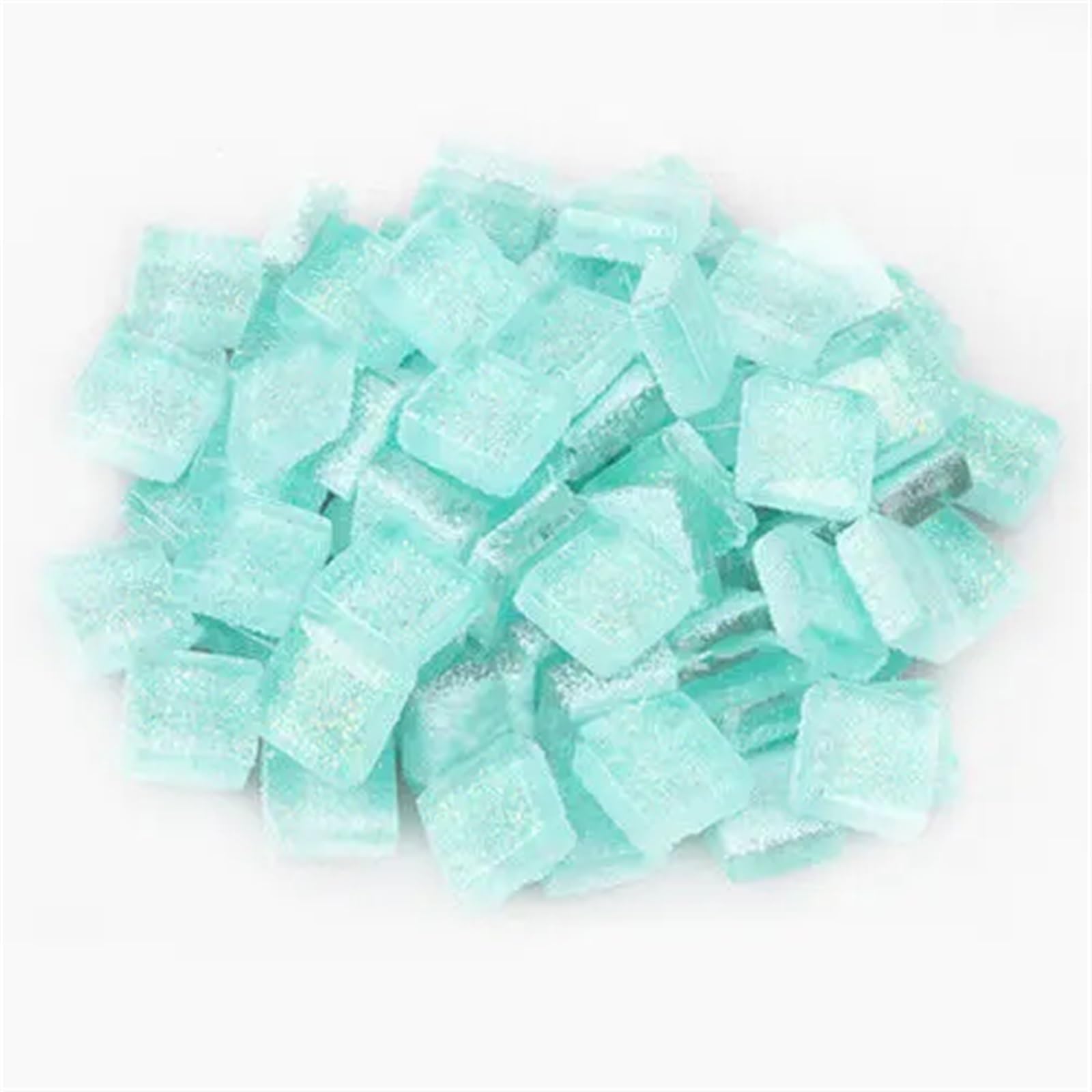 Mosaic Making Supplies 100g Glitter Glass Mosaic Tiles Crafting Pieces Art Hobbies Assorted for Craft arte(Color12)