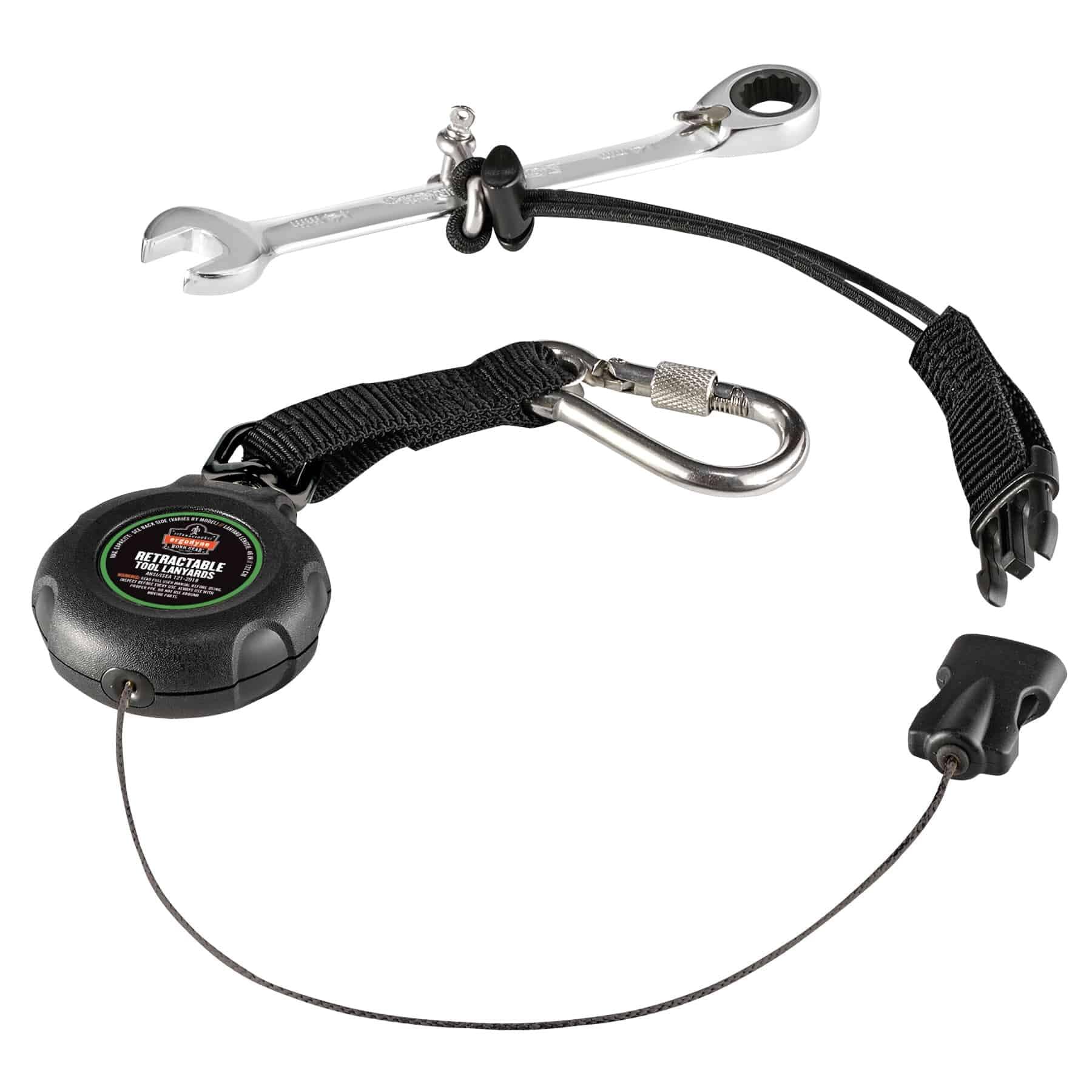squids 3001 2 lb mit Einzelkarabiner mit Schlinge, Schwarz