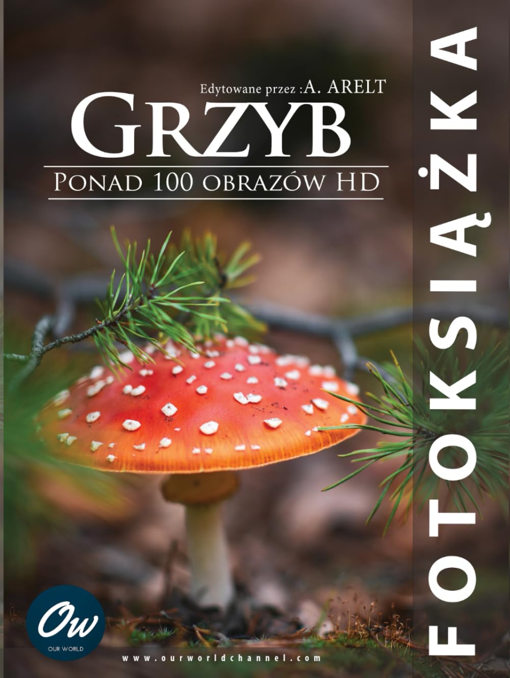 Livre photo champignons album personnalisé de nature sauvage