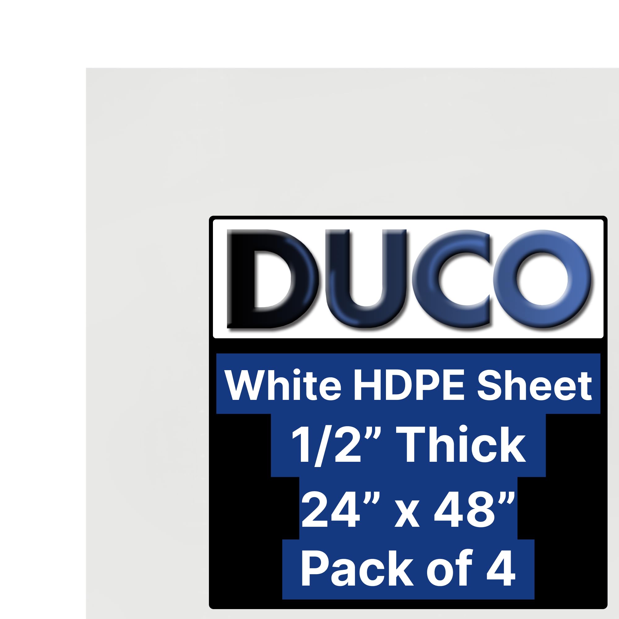 Duco HDPE Sheets - USA Made, Dishwasher Safe -14