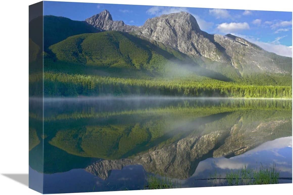 12 x 16 in. The Wedge Overlooking Wedge Pond, Kananaskis Country, Alberta, Canada Art Print - Tim Fitzharris