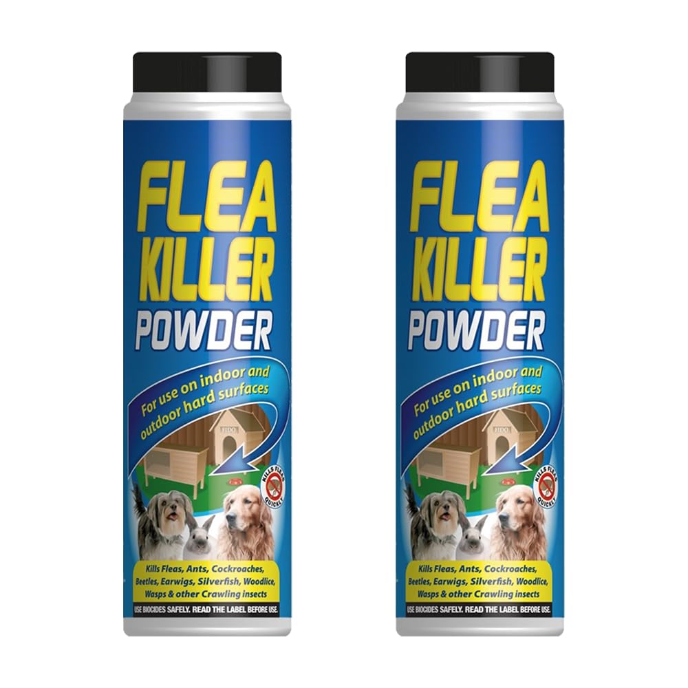 ZOPPER 2x Flea Killer Powder 200g