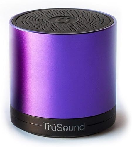 TruSound - Altavoz Bluetooth inalámbrico portátil, mini altavoz Bluetooth con micrófono, altavoz de subwoofer fuerte, altavoz portátil para
