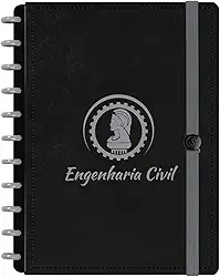Caderno De Disco ISCOOL Inteligente G Prata Engenharia Civil